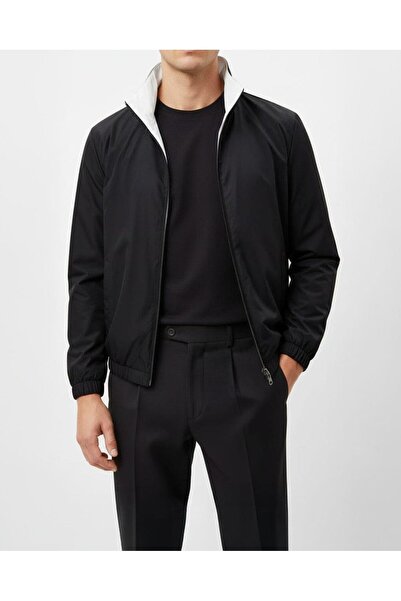 TerziAdemAltun Italian Style S Slim Fit Men's Double-Sided m Transitional Coa...