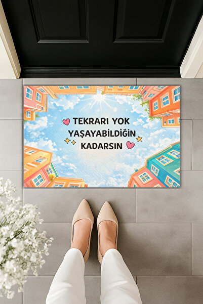 Dormot Modern Digital Printing Doormat - Colorful Concise Words Series - Fron...