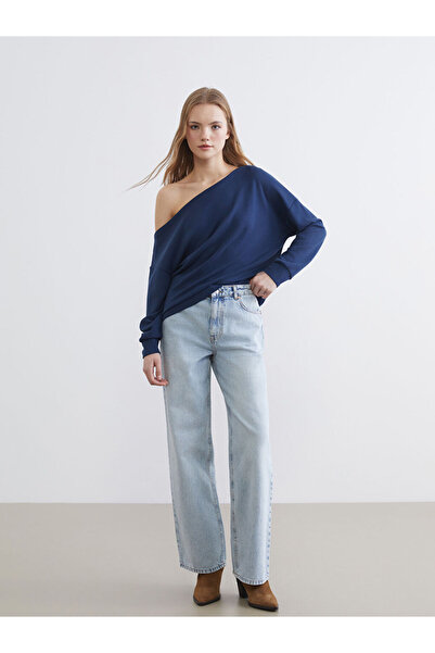 LC Waikiki Sparkling Choices from Shining Store Women's Wide Leg Jean Pants