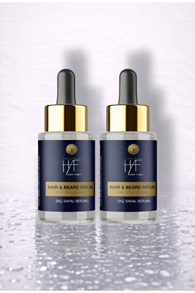 history future مجموعة سيروم الشعر واللحية المزدوجة للرجال من HAF - عناية مقوي...