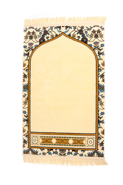 Segadty سجادة صلاة محراب، مستوحاة من محراب الإمام الحرام، بيج، سمك 8 مم، ناعم...