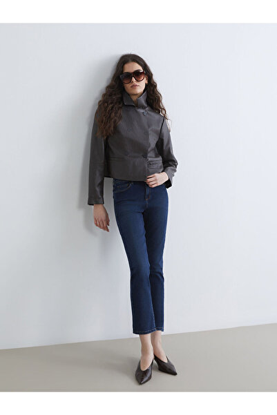 LC Waikiki Rmz Gi̇yi̇m Farkiyla Slim Fit Women's Jean Pants