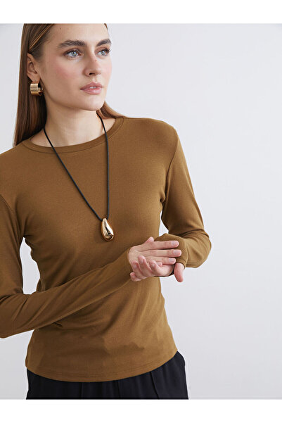 LC Waikiki Блестящи селекции на Shining Store Zero Roba яка Модална смес Дамс...