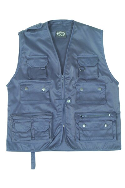Sturm Multi-Pocket Vest Navy Blue