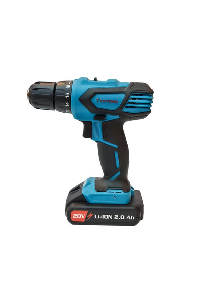 CATPOWER EL ALETLERİ Catpower 4140 Darbesiz Matkap 20V 2x2 Ah Akü