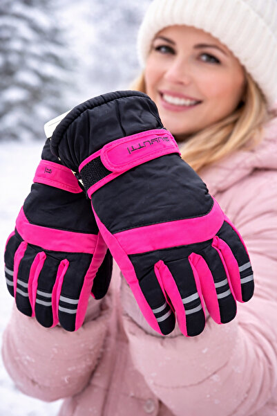 Muraty Mănuși de schi pentru zăpadă, impermeabile la vânt, pentru adulți, pen...