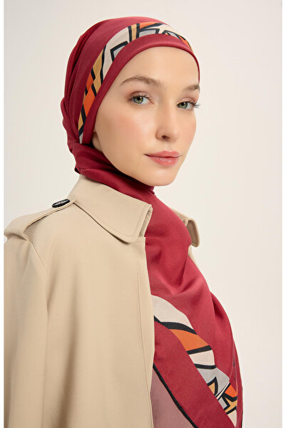 Maisa ADEN PAMUK İPEK ŞAL 70*190 CM - FUŞYA