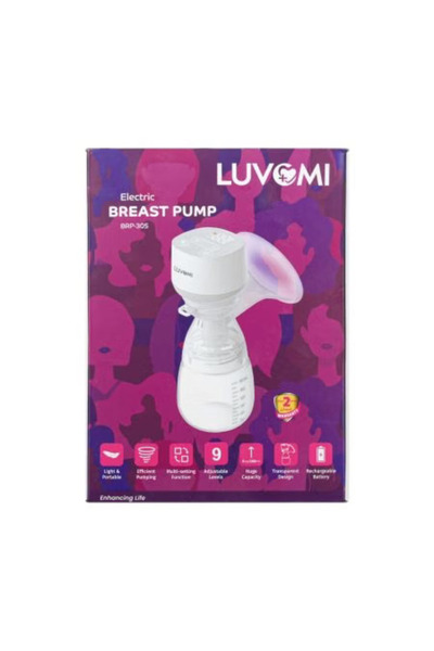 Generic مضخة ثدي كهربائية - بطارية قابلة للشحن، خفيفة الوزن وسهلة الحمل، 9 مس...