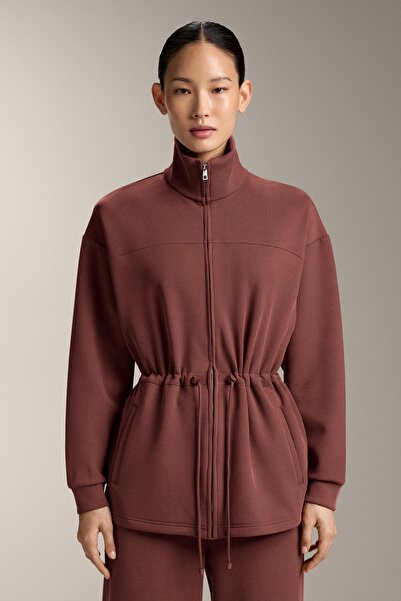 Oysho Long jacket with adjustable waist