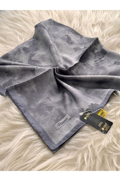 Picasso Kendinden desenli kristal eşarp