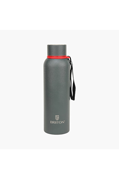 briiton Logo Print Insulated Stainless Steel Water Bottle - 750 ml