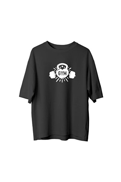 CANDLEMASTORE جيم - قصة فضفاضة تي شيرت