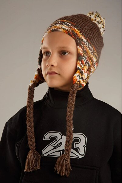 nacar çarşı Căciulă tricotată de iarnă pentru băieți – Protecție pentru urech...