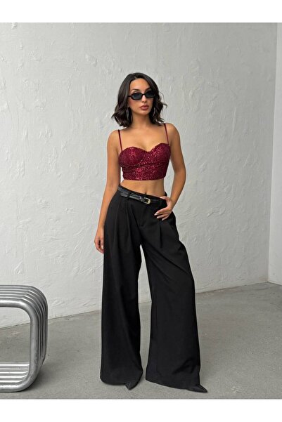 Lady Pixie Women's Sequined Bustier