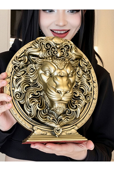 ZupZup Leo Zodiac Sign | Premium Horoscope Statuette | Bronze Effect Finish