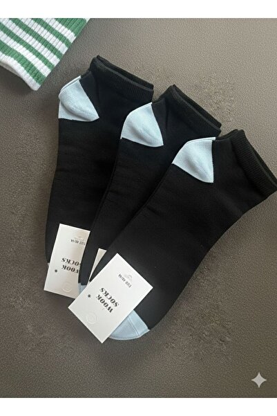 WOOK SOCKS Men's Booties Socks 3 Pieces