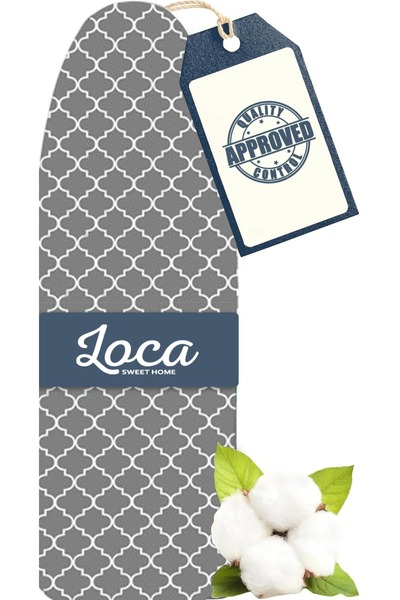 loca sweet home 50x140 CM %100 PAMUKLU KUMAŞ, YANMAZ YAPIŞMAZ YÜZEY, 3 KATLI-...