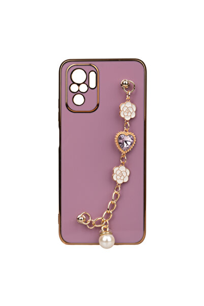 StilStoreTr غطاء حماية سيليكون STSR تاكا لهاتف Poco M5S مع حامل يدوي وحماية ل...