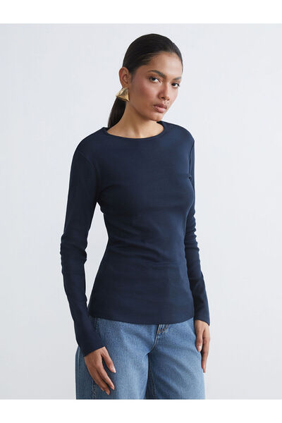 LC Waikiki Γυναικείο κορμάκι Özmarka New Season Crew Neck