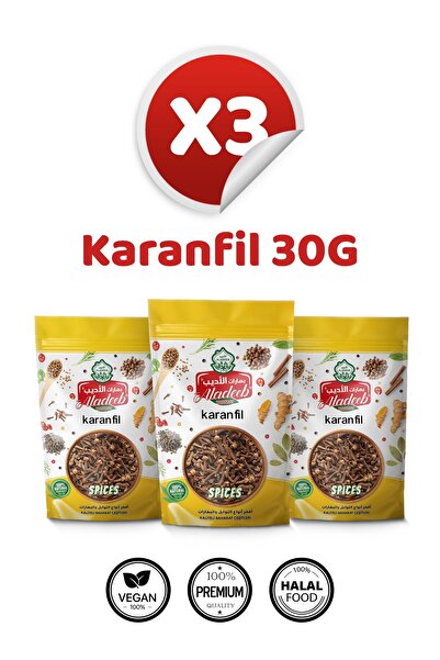 ALADEEB Karanfil Tane 30 X 3 gr ( 3'lü Paket )