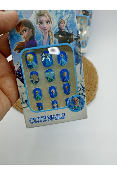 MY WORLD LİFE ÇOCUK TIRNAK SETİ ELSA KABARTMALI MODEL