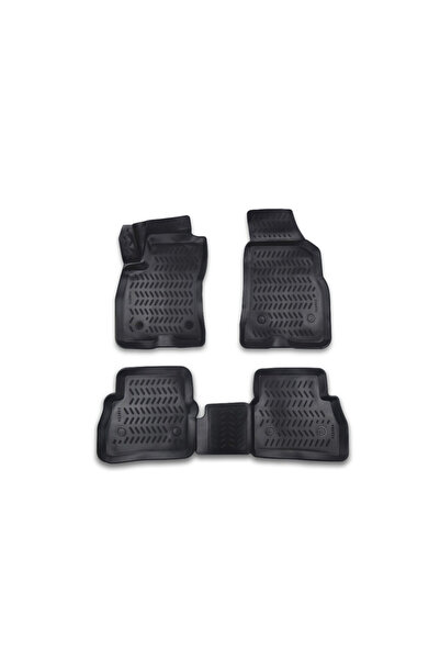 Lumi LUXURY Covoare cauciuc tavita compatibile Fiat Doblo II 2010-