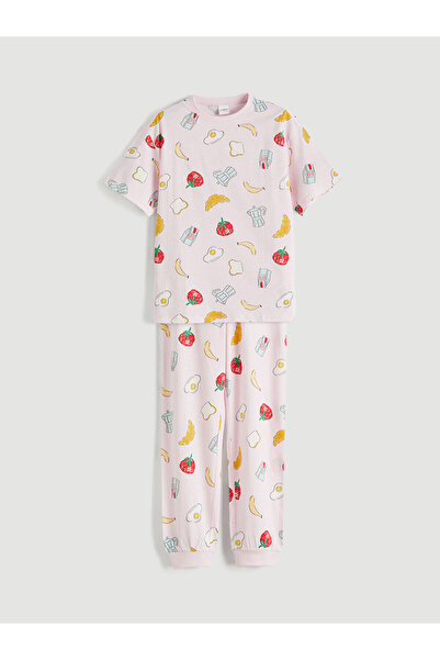 LC Waikiki Komplet pidžama za devojčice sa uzorkom