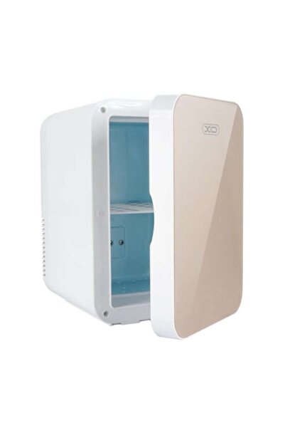 Xo Portable Mini Refrigerator Heating/Cooling 12V / 220V CZ002, Gold