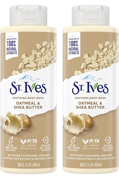 St. Ives غسول للجسم بالشوفان وزبدة الشيا 16 أونصة