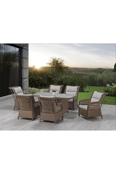 Seçkin Home VİRA 6 LI YEMEK MASASI