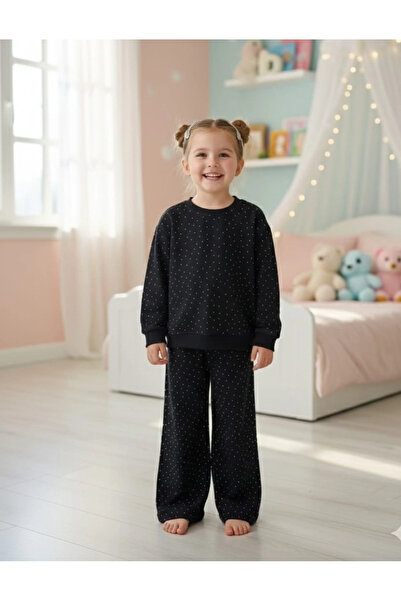 Yonca Çocuk Pamti̇me Kids 317561 Girl's Stone 2-Piece Set