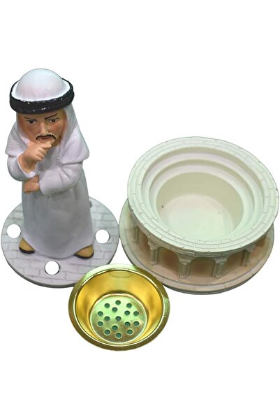 alnawadervillage مبخرة رمضانية منحوتة AL1361-A