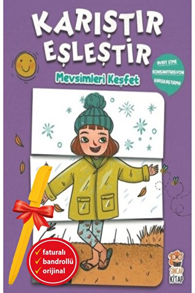 Sincap Kitap Alfa Kalem+Mevsimleri Keşfet-Karıştır Eşleştir (Kolektif) YENİ Ç...