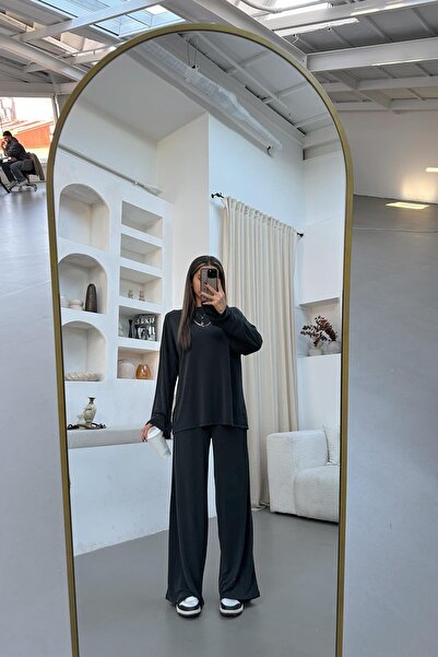 mylove Long Sleeve Modal Suit Anthracite