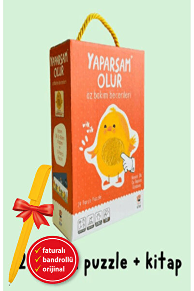 Sincap Kitap Alfa Kalem+Benim İlk Öz Bakım Kitabım Yaparsam Olur (Kolektif) Y...