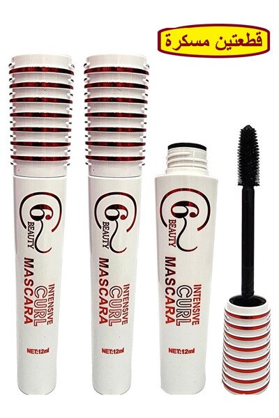 6 Beauty 2 waterproof mascara tubes. Ultra black mascara that gives lashes vo...