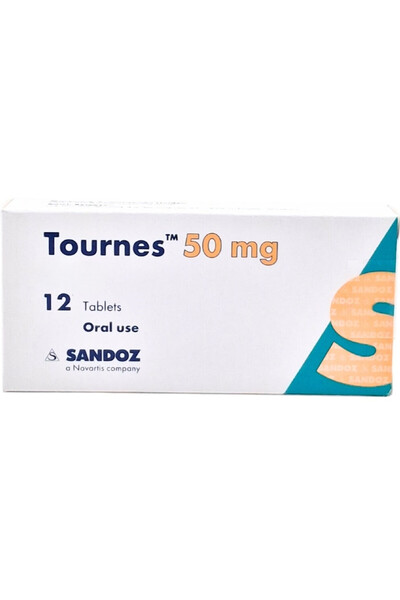 Sandoz TOURNES 50 MG 12S