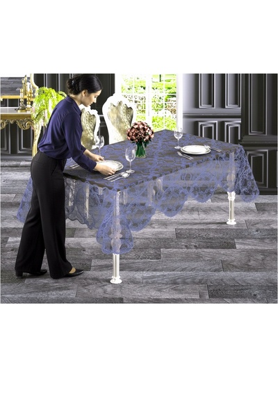 LACASA HOME LINEN مفرش طاولة أنيق وفاخر من LACASA HOME LINEN-ROMAN مصنوع بالك...