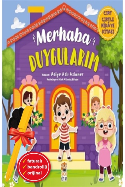 Sincap Kitap Alfa Kalem+Merhaba Duygularım Cırt Cırtlı Hikaye Kitabı (Ciltli ...