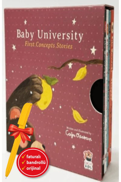 Sincap Kitap Alfa Kalem+Baby University First Concepts Stories (Çağrı Odabaşı...