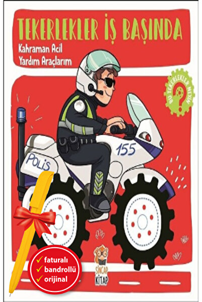 Sincap Kitap Alfa Kalem+Kahraman Acil Yardım Araçlarım - Tekerlekler İş Başın...