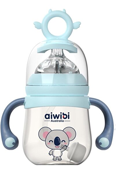 Aiwibi BPA-Free Baby Feeding Bottle 180 ml – Anti-Colic, Wide Neck, Easy Grip...