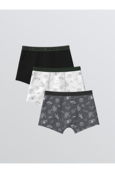 LC Waikiki Özmarka Noua Sezon cu imprimeu Băieți boxeri 3- piese