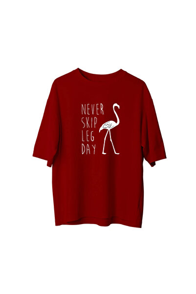 CANDLEMASTORE Leg Day - Oversized T-Shirt