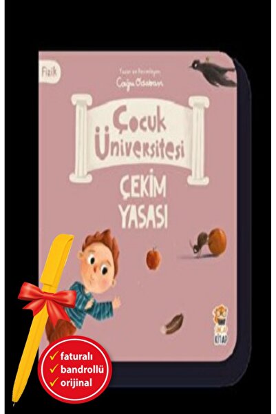 Sincap Kitap Alfa Kalem+Çocuk Üniversitesi Fizik - Çekim Yasası (Kolektif) YE...