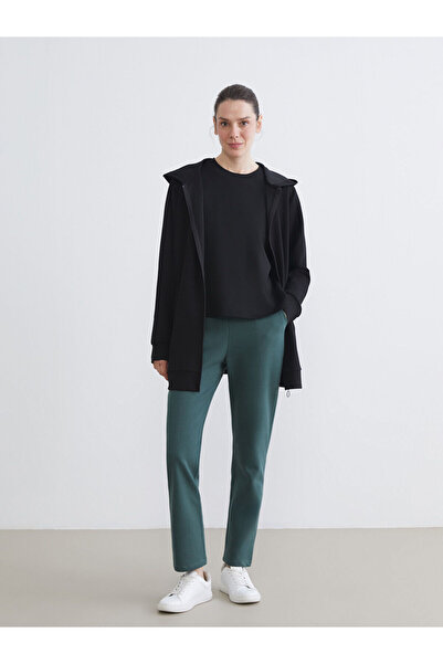 LC Waikiki Green Women's Sweatpants with Elastic Waist from Artı Store