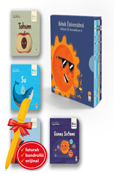 Sincap Kitap Alfa Kalem+Bebek Üniversitesi Hikayeli İlk Kavramlarım 4 (Çağrı ...