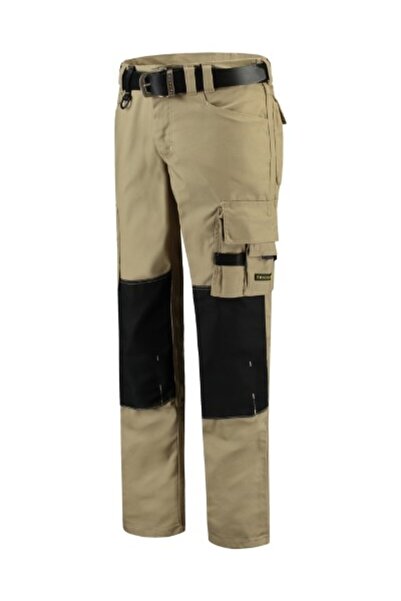 Malfini Unisex work pants, Cordura Canvas Work Pants T61, Kaki 55