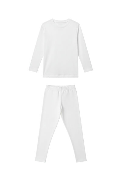 Shifre Set de îmbrăcăminte pentru copii din bumbac, cu mânecă lungă și colanț...