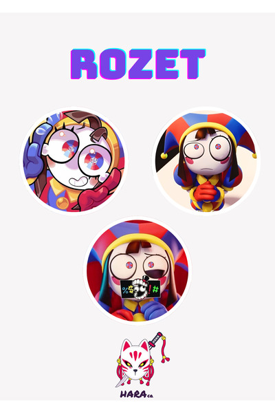 Hara Company TADC The Amazing Digital Circus Animesi Pomni Anime Animasyon Ro...